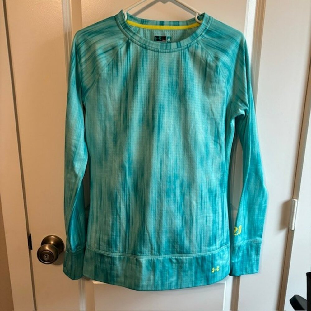 Turquois Under Armour Women's Base Layer2.0 size M NWOT